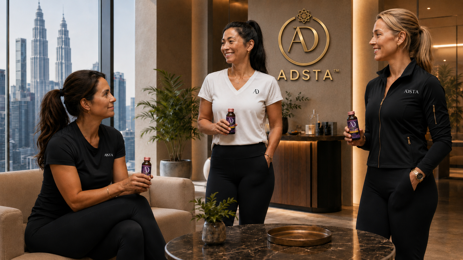 ICP with ADSTA Fuel Clean Beauty Energy Drink